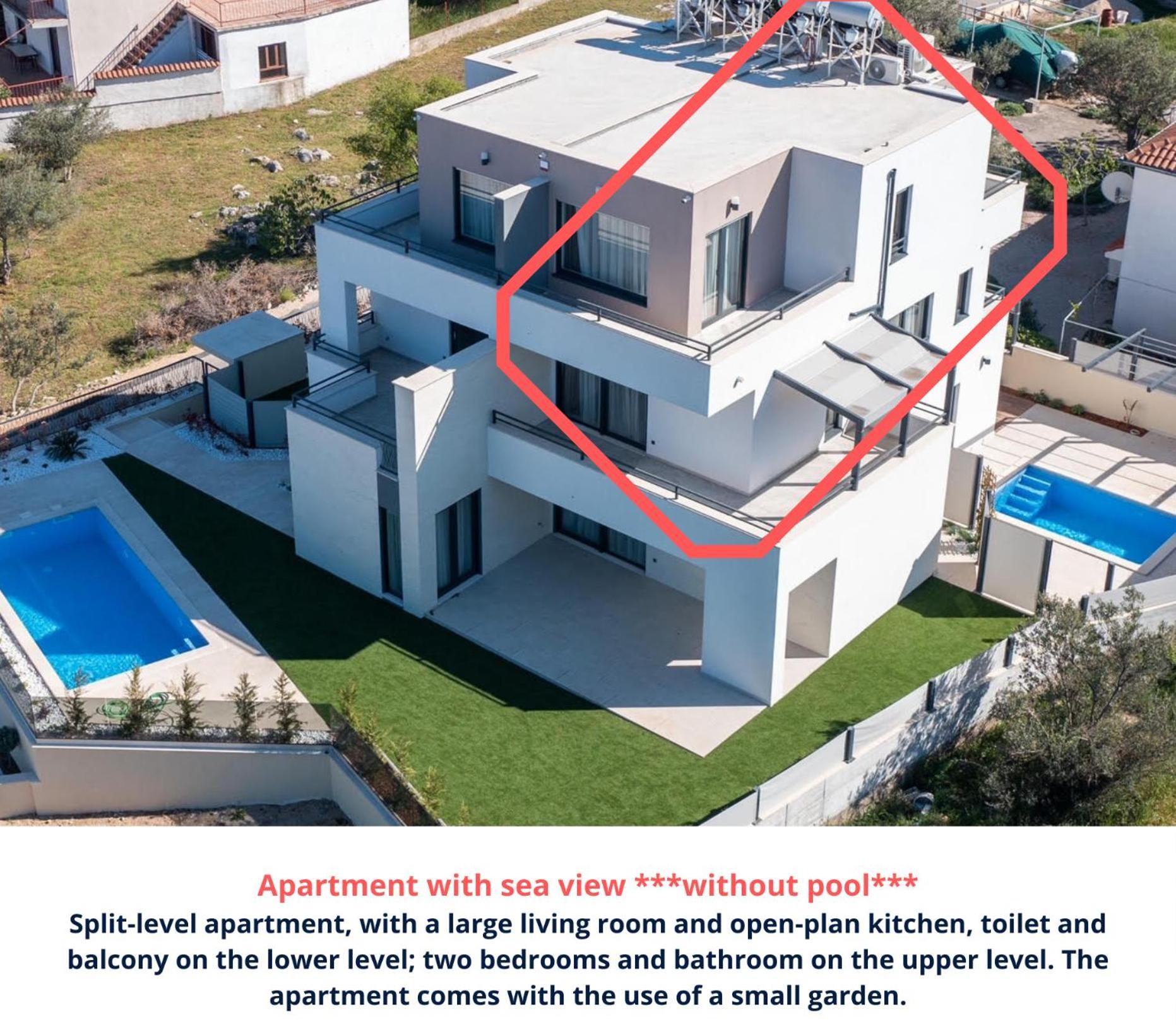 Villa Magna Luxury Apartments ムルテル 部屋 写真
