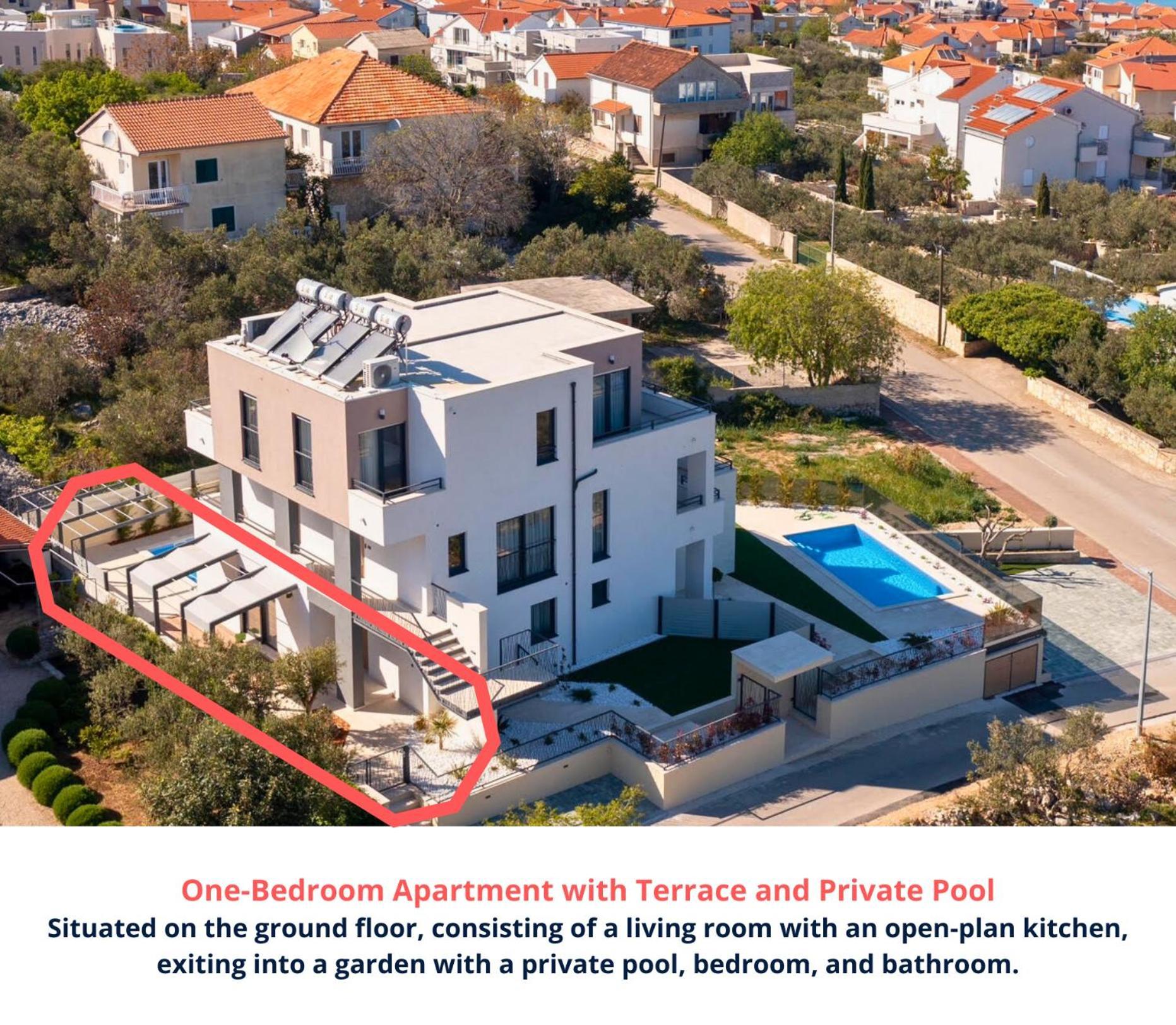 Villa Magna Luxury Apartments ムルテル エクステリア 写真