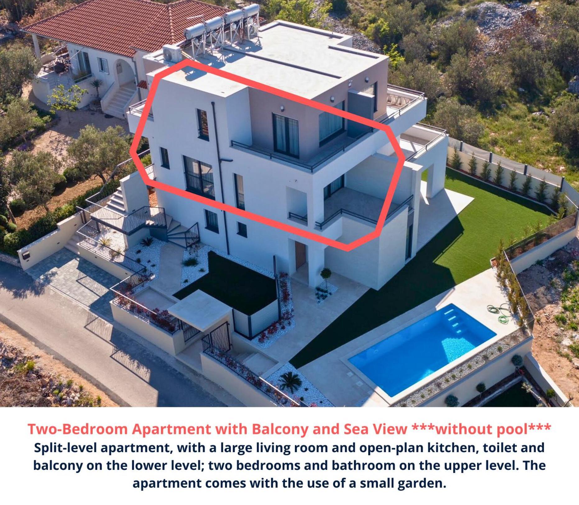 Villa Magna Luxury Apartments ムルテル エクステリア 写真